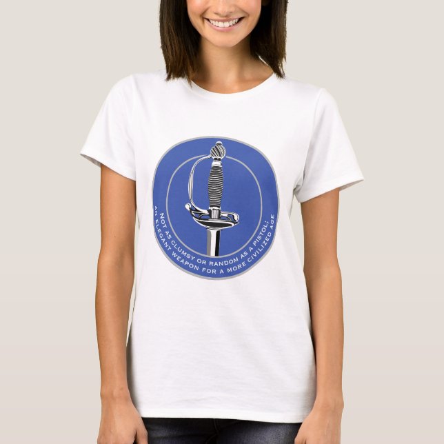 Smallsword Symposiumlogotyp Tee (Framsida)