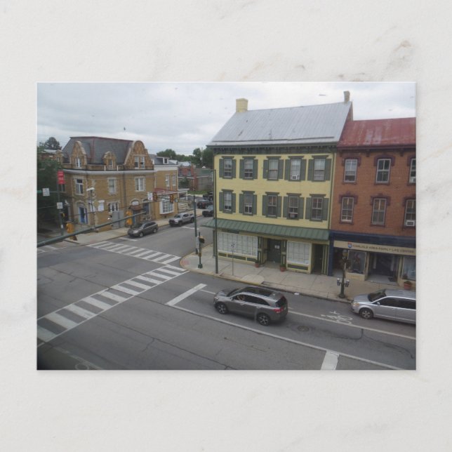 Smalltown Pennsylvania Vykort (Framsida)