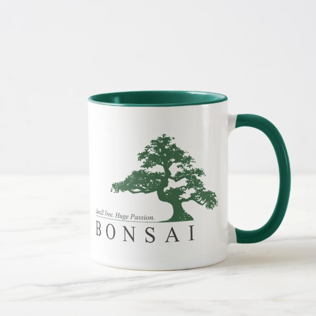 SmallTree. Underbarare passion. B O N S A I Mugg (Höger)