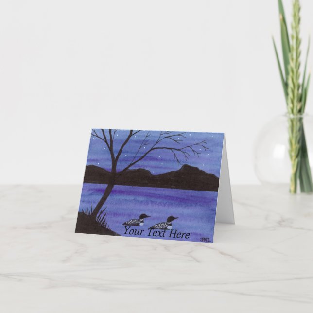 Smålommar Tack Kort (Framsida)