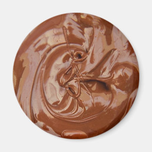 Smält choklad Struktur Magnet