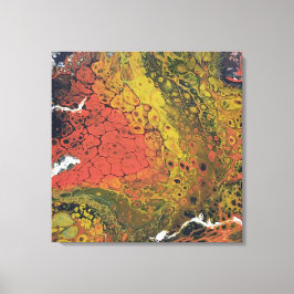 Smält Crayon-serien - torr mark som torr Canvastryck