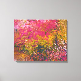 Smält Crayon Series 103 som Canvastryck