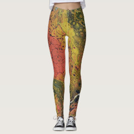 Smält Crayon Series - Akrylpours as Leggings