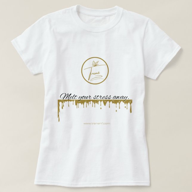 Smält din Stressa i avfartsled T Shirt (Design framsida)