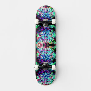 Smält Färg Blast Skateboard