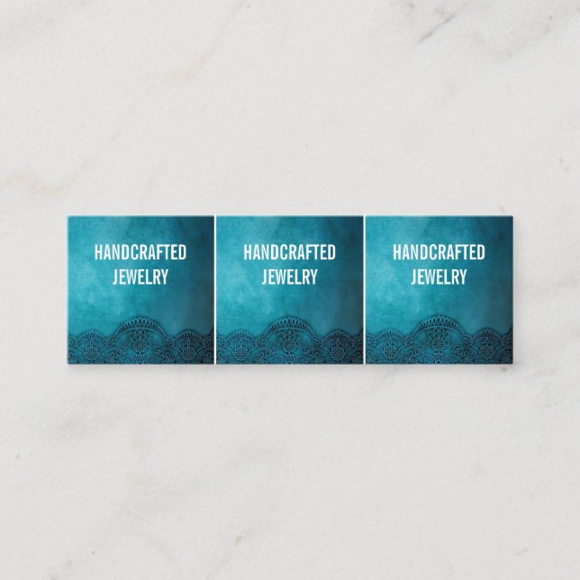 Smalt judiskt kort - Anpassa text- Mini Business C (Framsida)