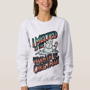 Smält julsnöman t shirt