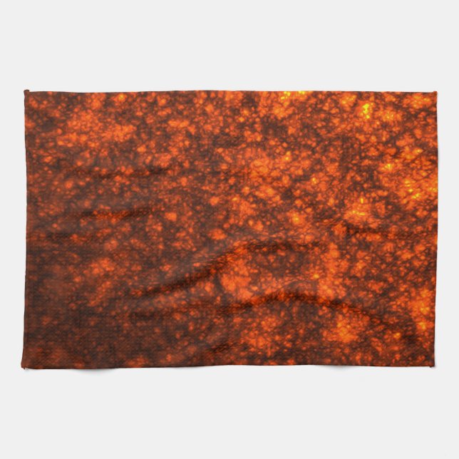 Smält Lava  Kökshandduk (Horisontell)