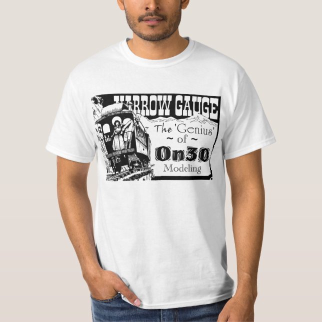 Smalt mätinstrument tee shirt (Framsida)