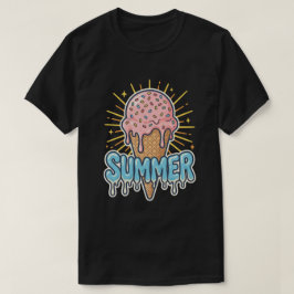 Smält rosa iskon - sött sommarlov  t shirt
