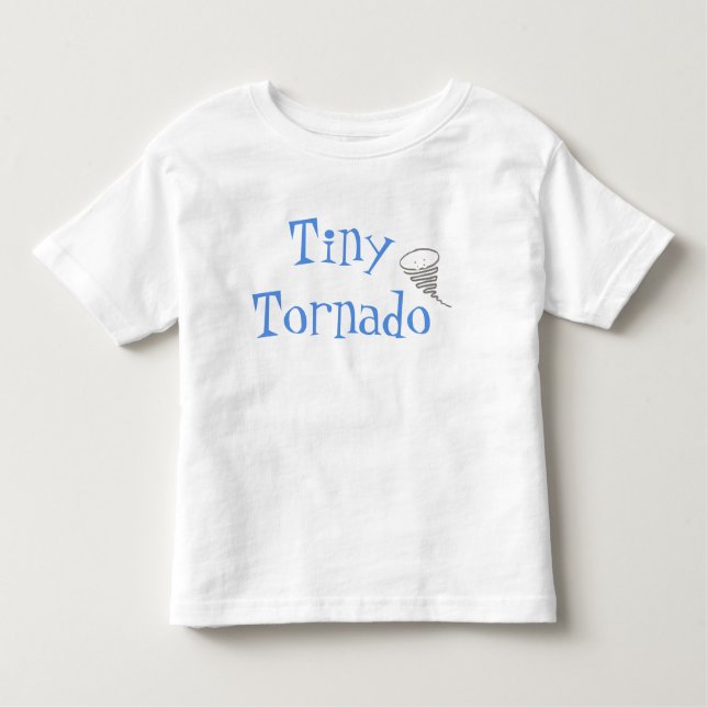 Smalt Tornado T Shirt (Framsida)