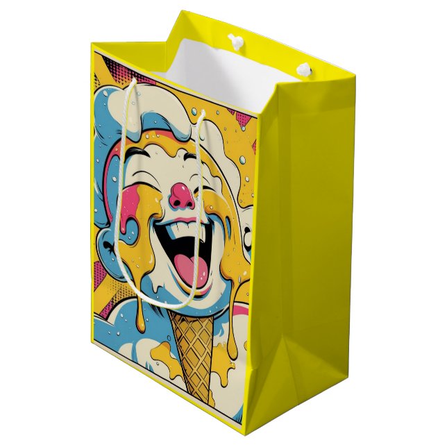 Smältande Glädje – Isglass Pop Art Explosion (Framsidan Vinklad)