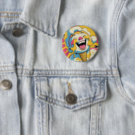 Smältande Glädje – Isglass Pop Art Explosion Knapp