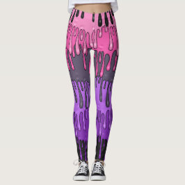 Smältande Goth Leggings