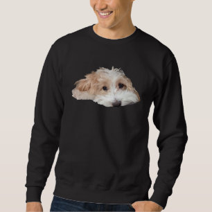smältande hund lång ärmad tröja