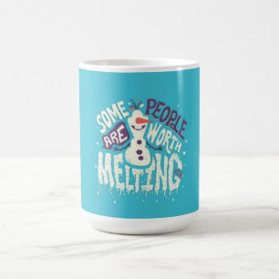 Smältande kaffemugg