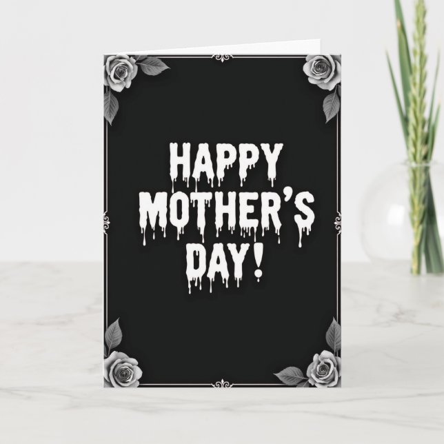 Smältande meddelande tillfällighetskort (Framsida)