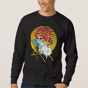 Smältande snömannen Så varmt att vara cool Lång Ärmad Tröja
