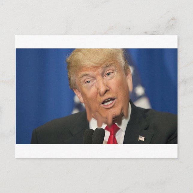 Smälter av Trump/Drumpf Vykort (Framsida)