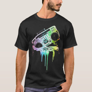 Smälter Boombox (Vintage Distress-utseende) Essent T Shirt