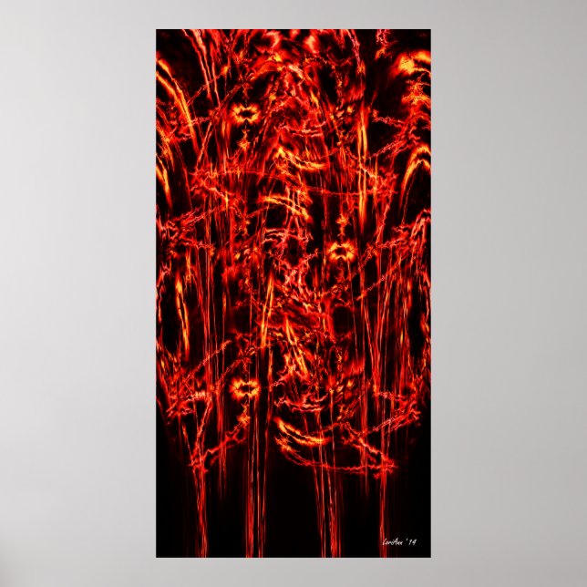 Smälter brand poster (Framsidan)