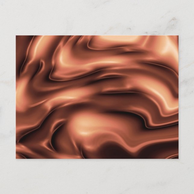 Smälter choklad vykort (Framsida)