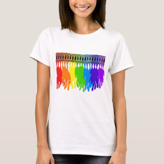 Smälter Crayonkonstbära T-shirt