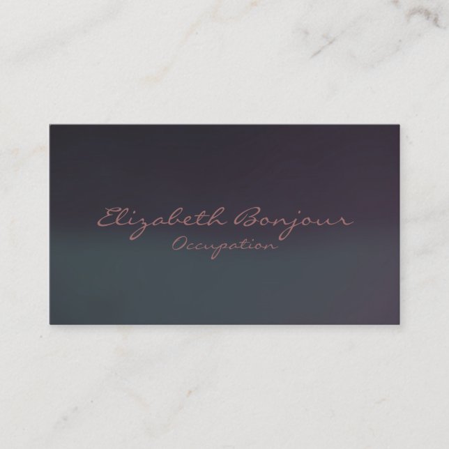 Smälter Dreams ~-Affärskort Visitkort (Framsida)