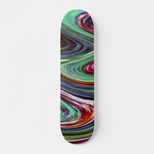Smälter Färg ~ Skateboard Bräda 19,5 Cm