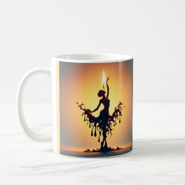 Smälter Flamenco Dancer Kaffemugg (Vänster)