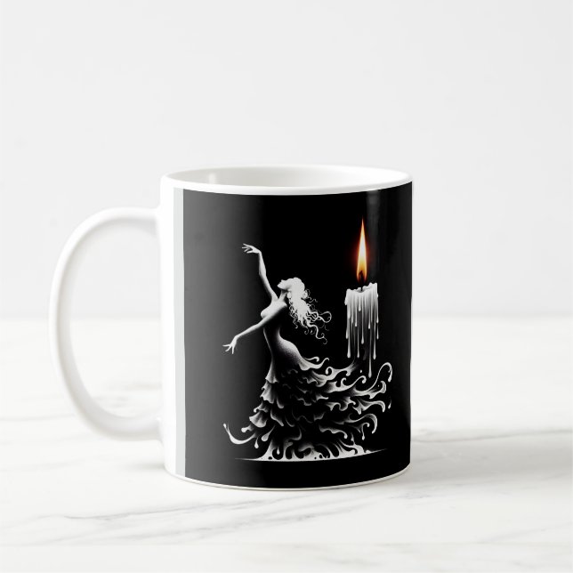 Smälter Flamenco Dancer Kaffemugg (Vänster)