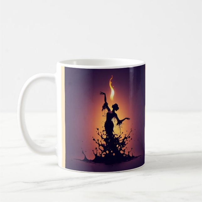 Smälter Flamenco Dancer Kaffemugg (Vänster)