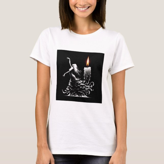 Smälter Flamenco Dancer T Shirt (Framsida)