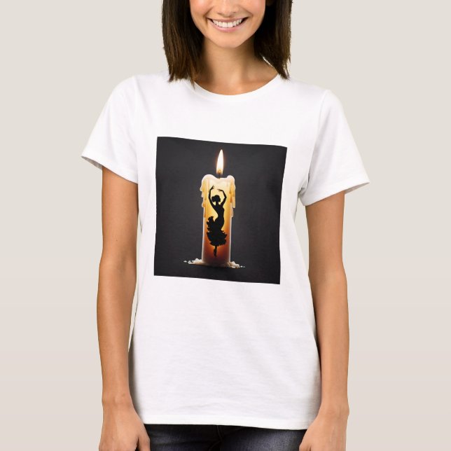 Smälter Flamenco Dancer T Shirt (Framsida)