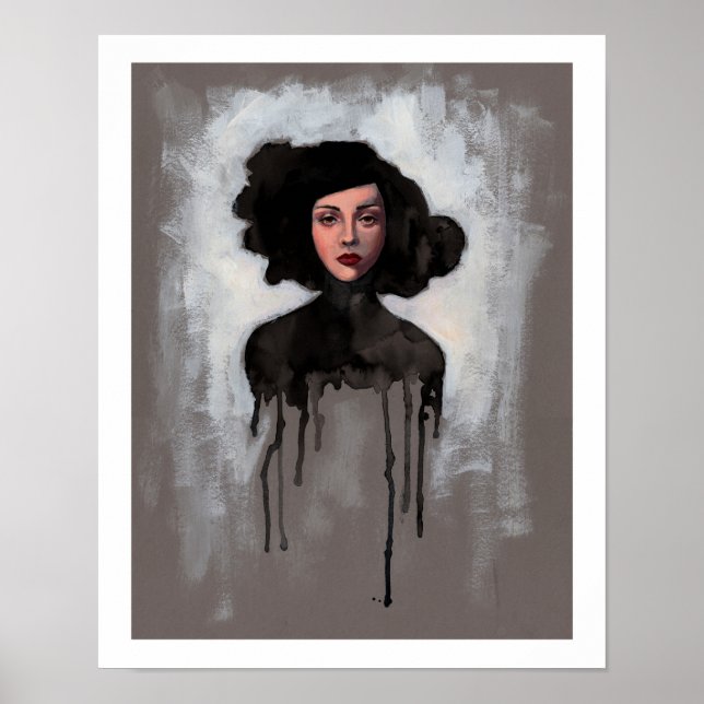 Smälter flicka poster (Framsidan)