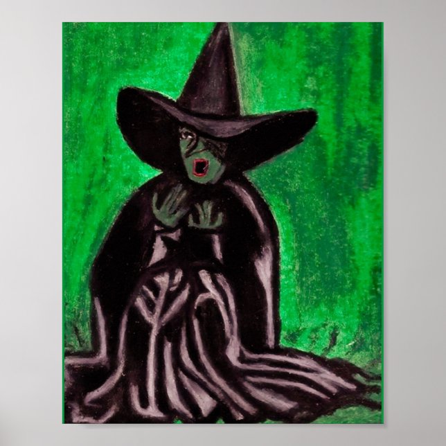 SMÄLTER GUARD OF OZ WITCH POSTER (Framsidan)
