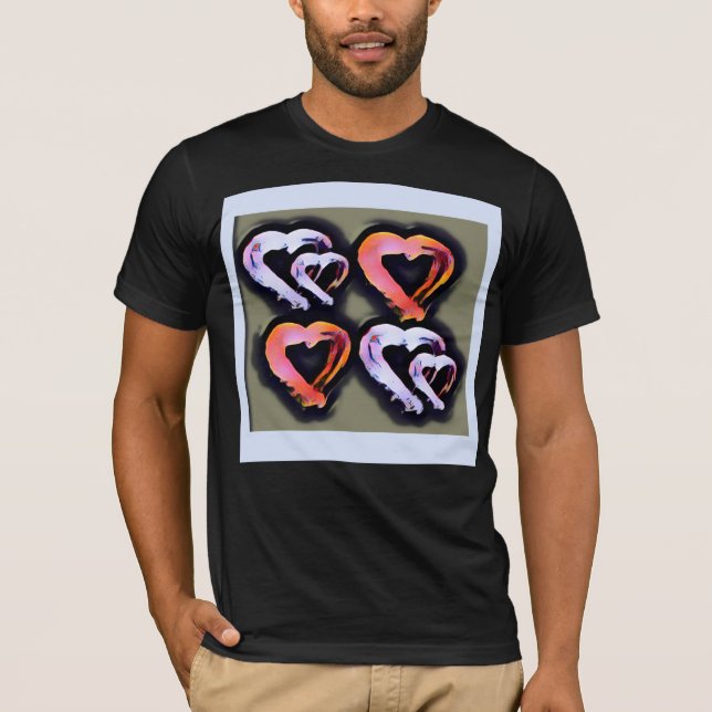 Smälter Heart T-Shirt (Framsida)