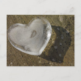 Smälter hjärtvykort vykort