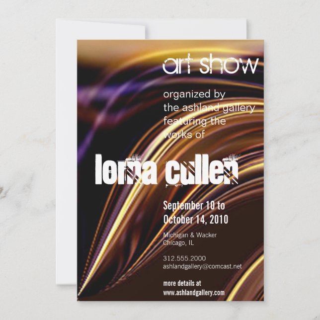 smälter inbjudan till bildspel (Framsida)