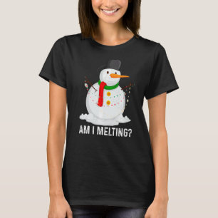 Smälter jag Snögubbe Smälter i Vår Vår? T Shirt
