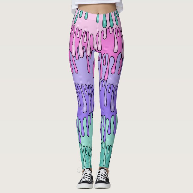 Smälter Pastel Goth Leggings (Framsida)