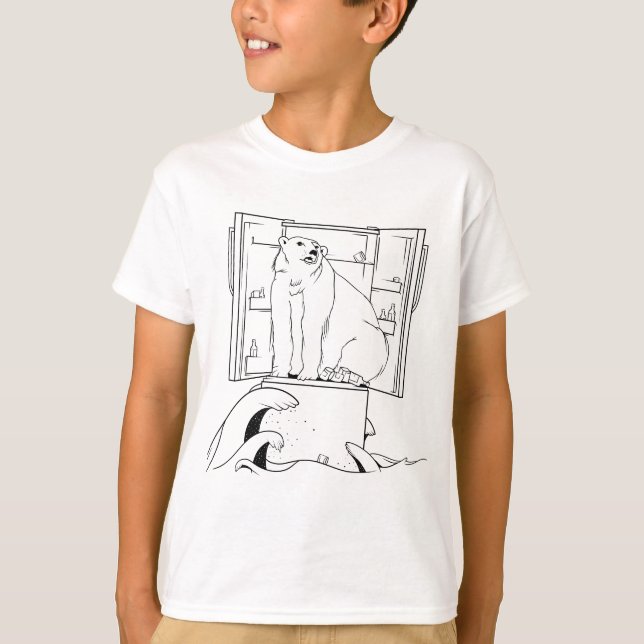 smälter polar t shirt (Framsida)