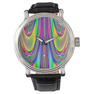 Smälter Rainbow Fractal Watch Armbandsur