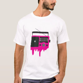 Smälter Rosa Radio T Shirt