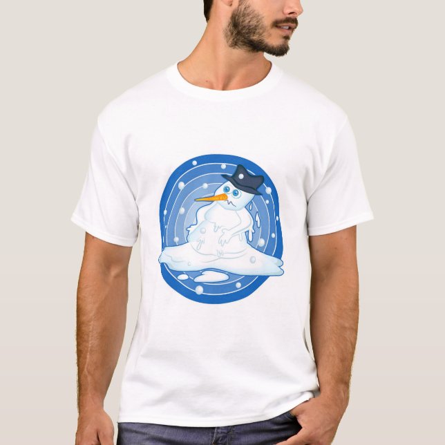 Smälter snögubbe tröja (Framsida)
