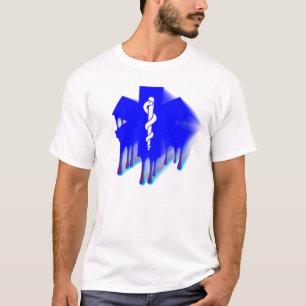 Smälter stjärna av liv tee shirt