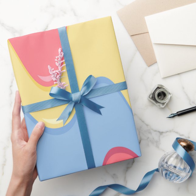 Smälter wrap av glass mönster party presentpapper (Gifting)