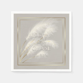 Smältning av pampas Grass Pappersservett