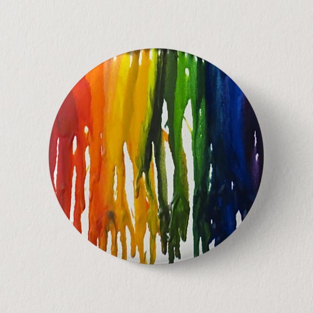 Smältt Crayon på canvass Knapp (Framsida)